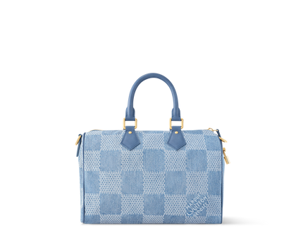 Sac Speedy 30 Bandoulière - LV - Bleu jeans