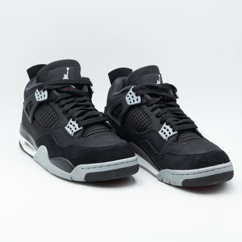 Air Jordan 4 Retro SE Black Canvas
