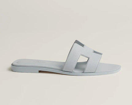 Hermes - Claquettes Bleu glacier