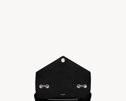 LOULOU SMALL EN CUIR MATELASSÉ  - YSL - Noir