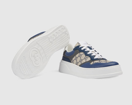 BASKETS GUCCI POUR HOMME - BLEU