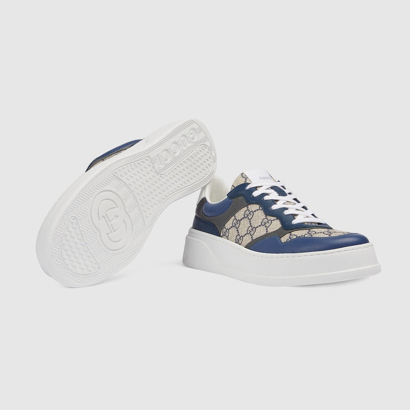 BASKETS GUCCI POUR HOMME - BLEU