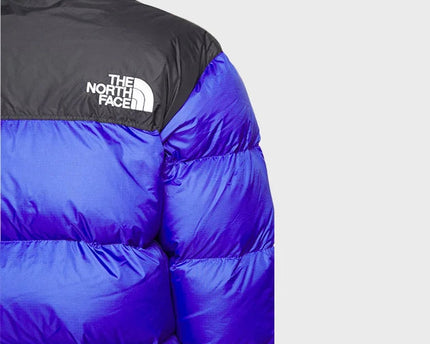 Blue Retro Nuptse 700 Pour Femme Bleu