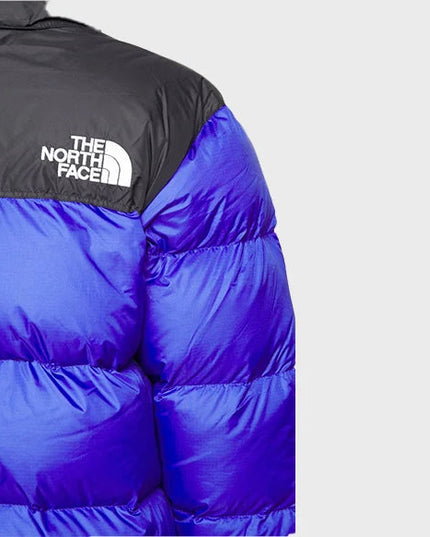 Blue Retro Nuptse 700 Pour Femme Bleu