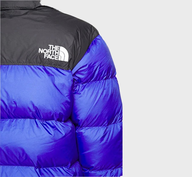 Blue Retro Nuptse 700 Pour Femme Bleu