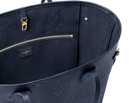 Sac Neverfull MM - LV - Bleu nuit