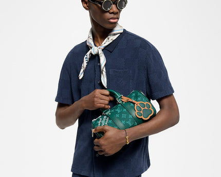 Sac Keepall Bandoulière 25 - LV - Vert
