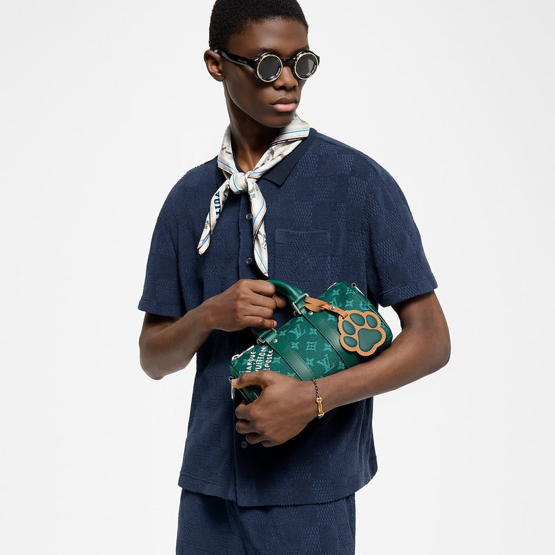 Sac Keepall Bandoulière 25 - LV - Vert