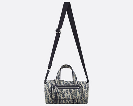 Sac Messenger zippé Dior - Blanc