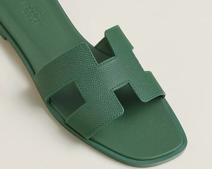 Sandales Oran - Ivy Green - Hermes