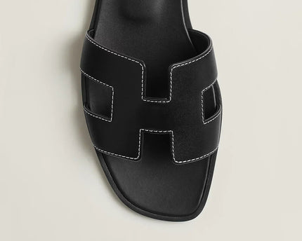 Sandales Oran Noir - Hermes