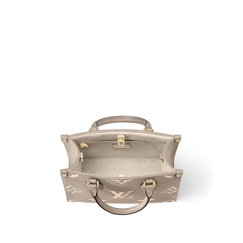 Cabas OnTheGo PM - LV - Gris Blanc
