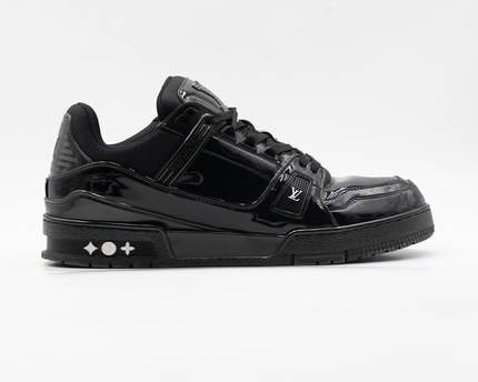 Sneaker LV Trainer Patent Leather Triple Black