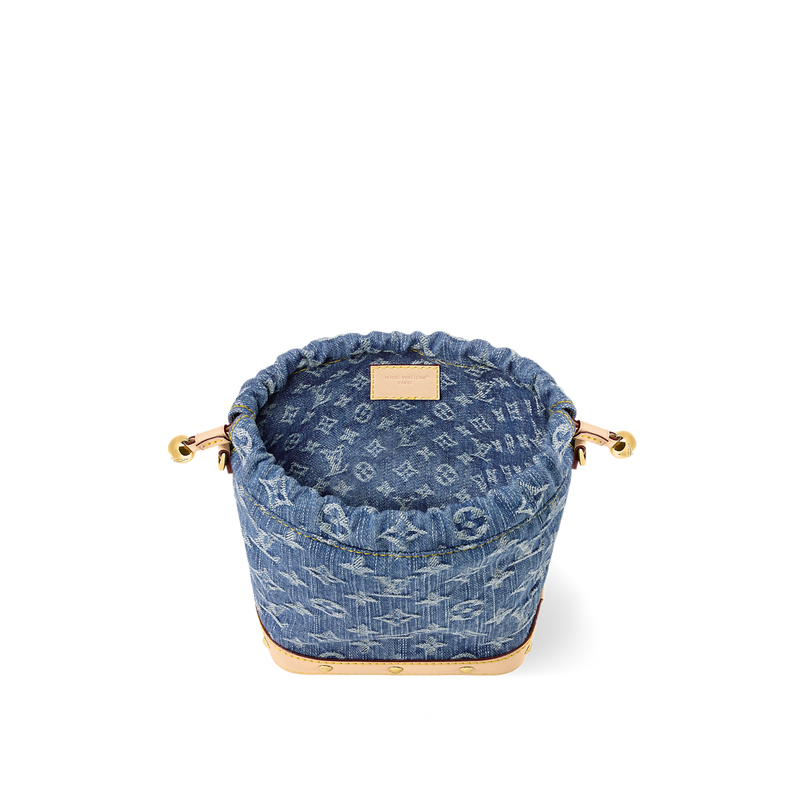 Sac Nano Noé - LV - Bleu jeans