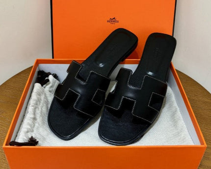 Hermes - Claquettes Noir