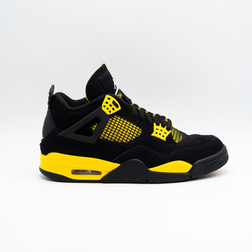 Air Jordan 4 Retro Thunder Black Yellow
