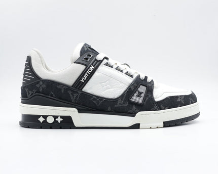 Sneaker LV Trainer White Black White