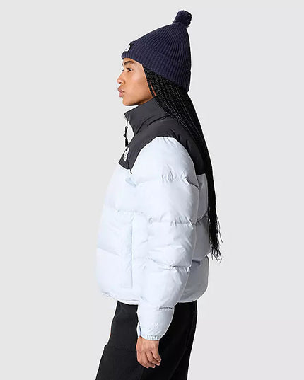 White Retro Nuptse 700 Pour Femme
