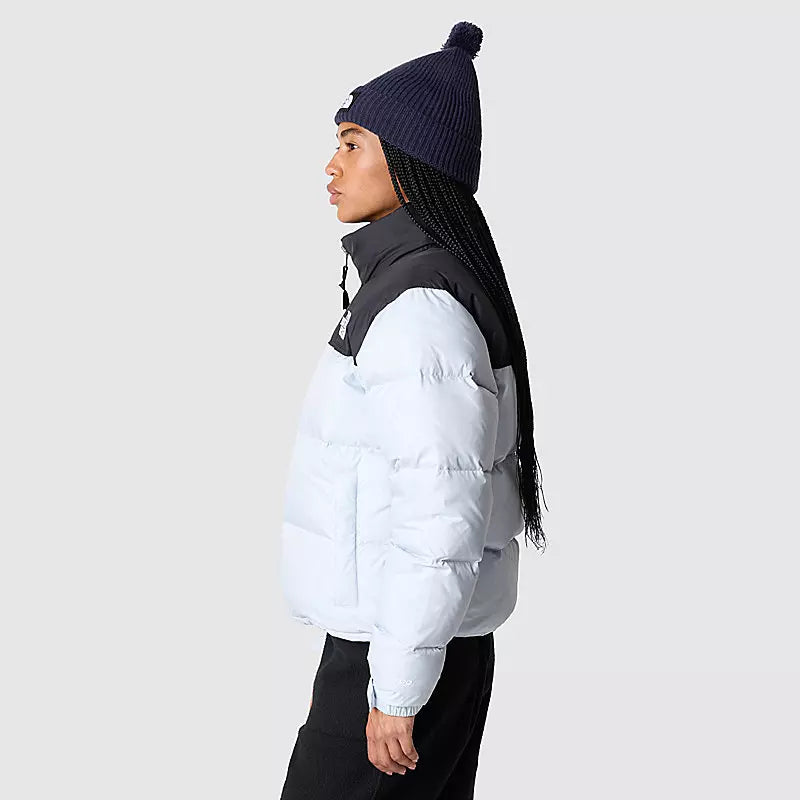 White Retro Nuptse 700 Pour Femme