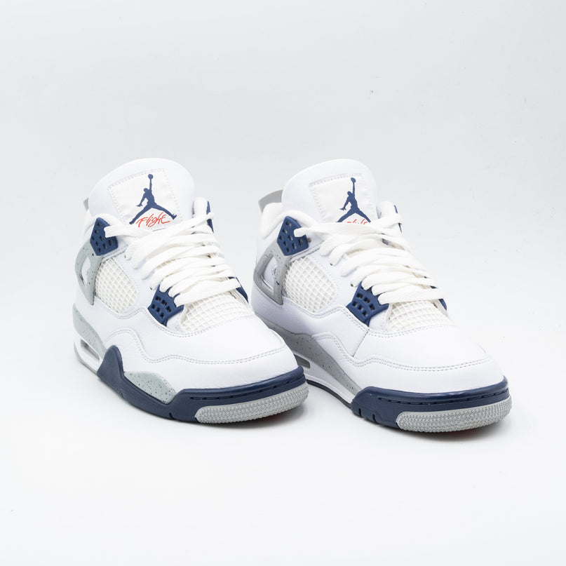 Air Jordan 4 Retro White Midnight Navy