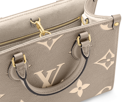 Cabas OnTheGo PM - LV - Gris Blanc
