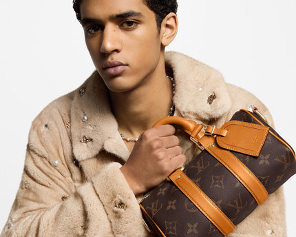 Sac Keepall Bandoulière 25 - LV - Marron Classic