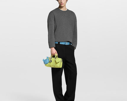 Sac Keepall Bandoulière 25 - LV - Vert fluo