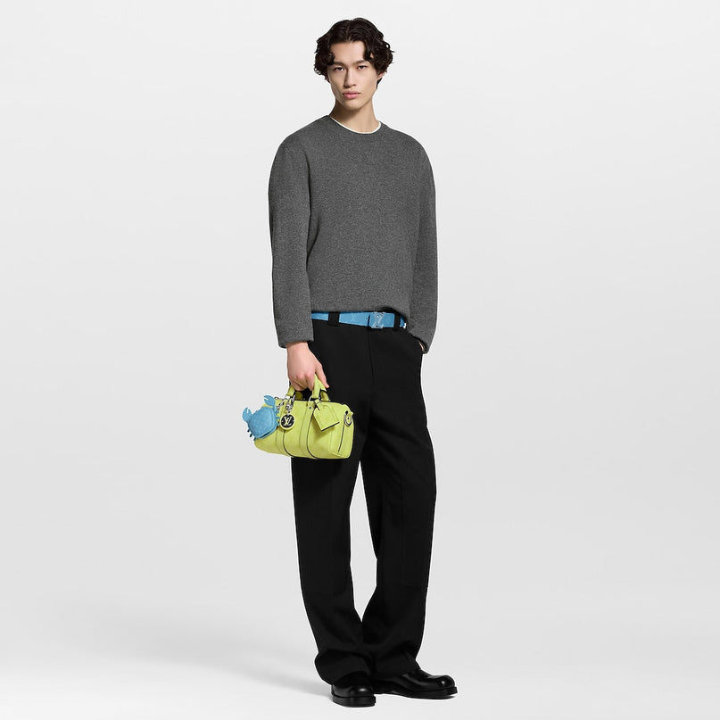 Sac Keepall Bandoulière 25 - LV - Vert fluo