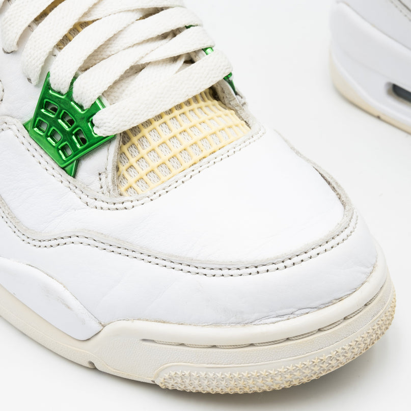 Air Jordan 4 Retro Metallic Green