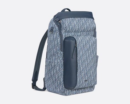 Sac à dos zippé Rider Soft - Dior - Bleu