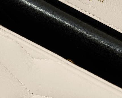LOULOU MINI EN CUIR D'AGNEAU  - YSL - Blanc