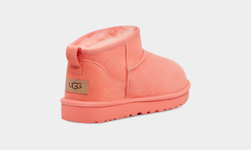 Botte UGG Classic Ultra Mini - Rose saumon