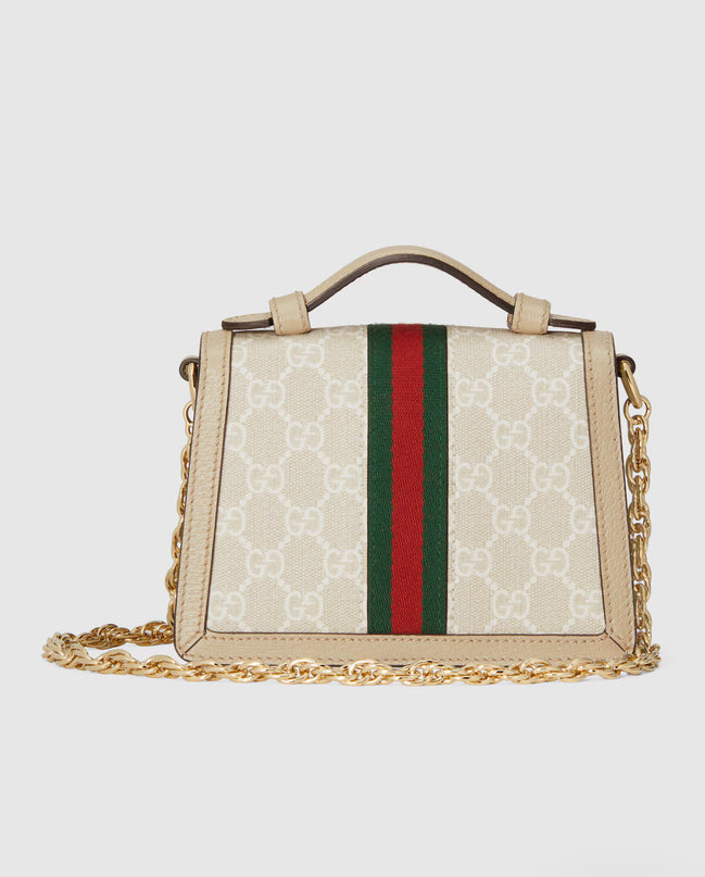 Sac à main GG Ophidia mini format - Blanc