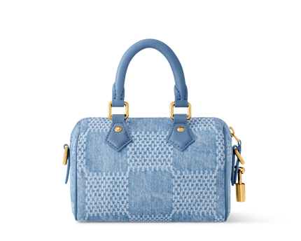 Sac Speedy Bandoulière 18 - LV - Bleu jeans
