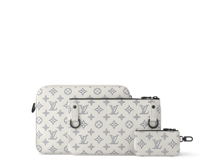 Sac Trio Messenger - LV - Blanc