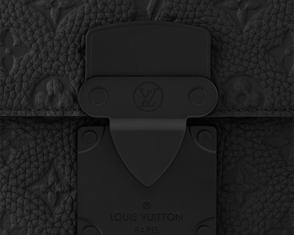 Sac messenger S Lock - LV - Noir