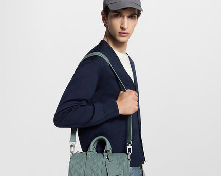 Sac Keepall Bandoulière 25 - LV - Turquoise