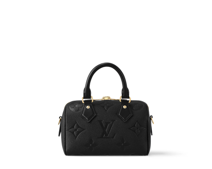 Sac Speedy Bandoulière 20 - LV - Noir