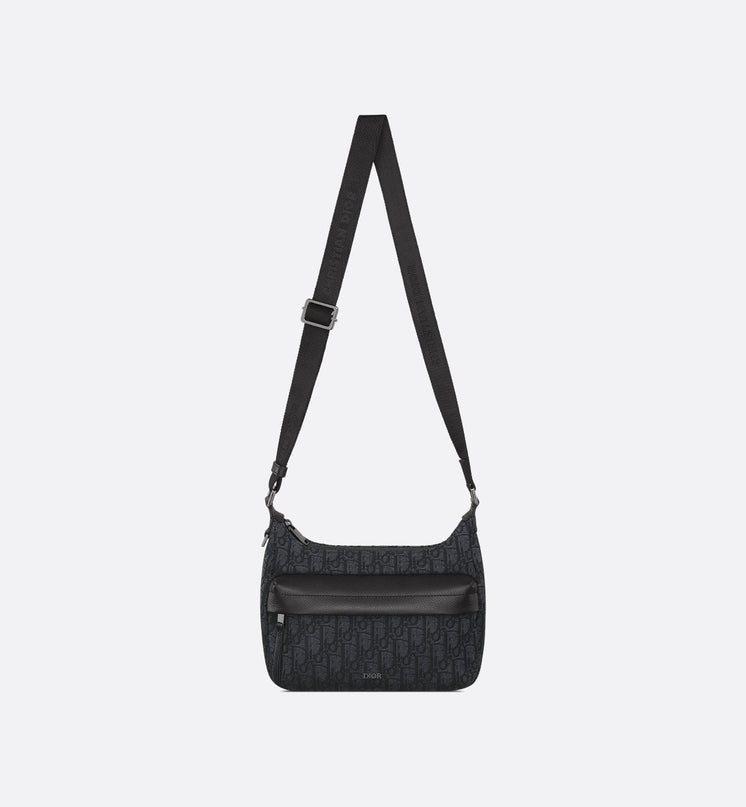 Sac Hobo Rider Soft Small Dior -  Noir