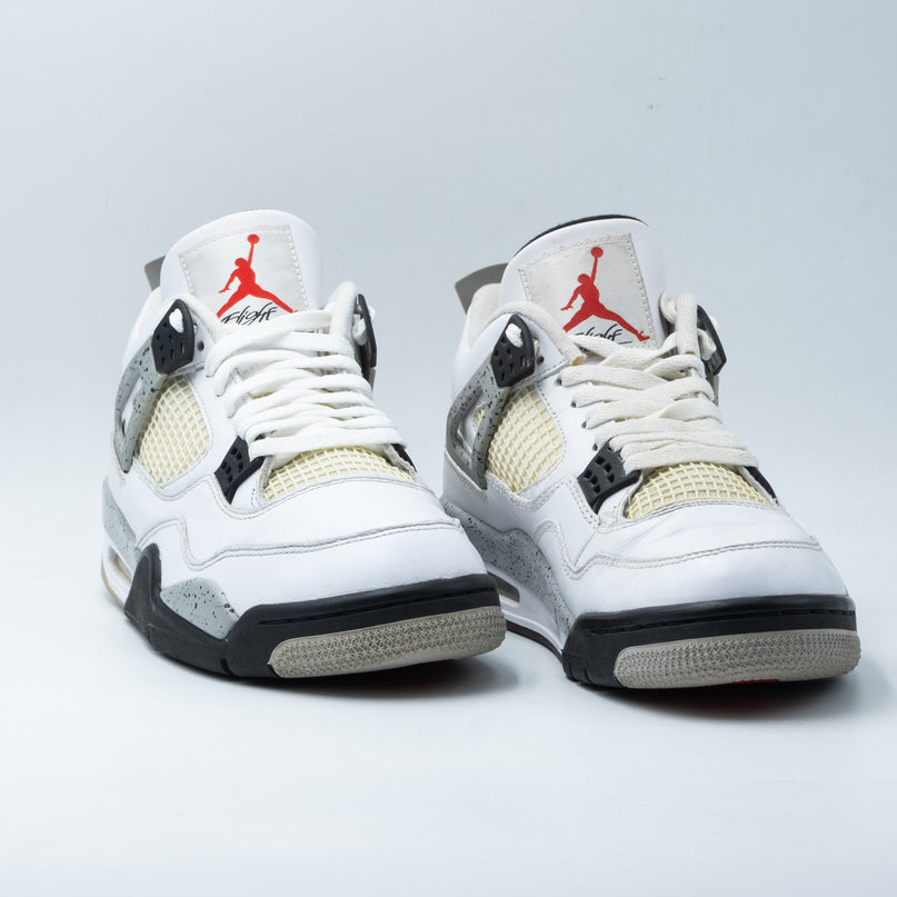 Air Jordan 4 Retro White Cement