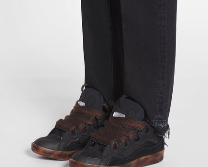 LANVIN BLACK AND BROWN