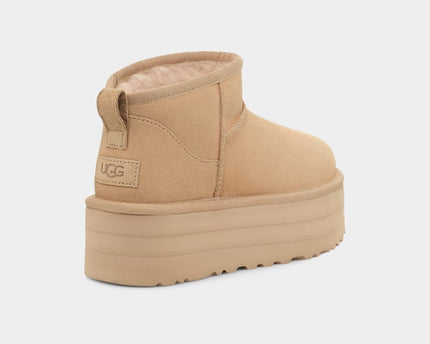 Botte UGG Classic Ultra Mini À Plateforme - Moutarde