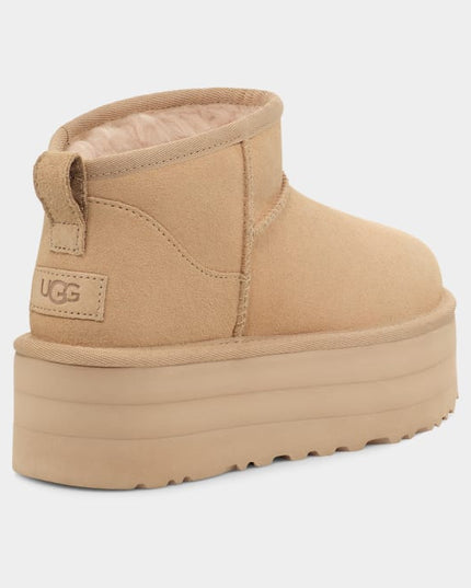 Botte UGG Classic Ultra Mini À Plateforme - Moutarde