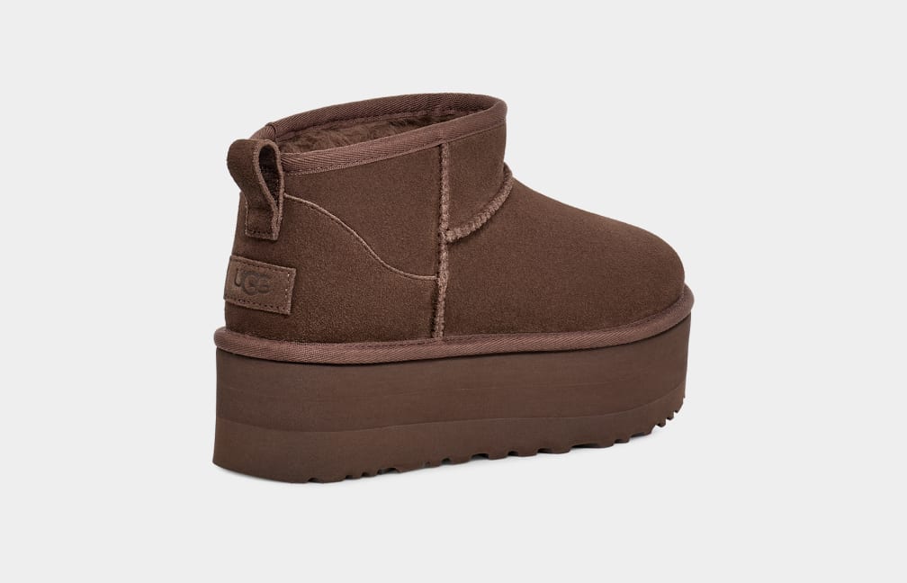 Botte UGG Classic Ultra Mini À Plateforme - Chocolate