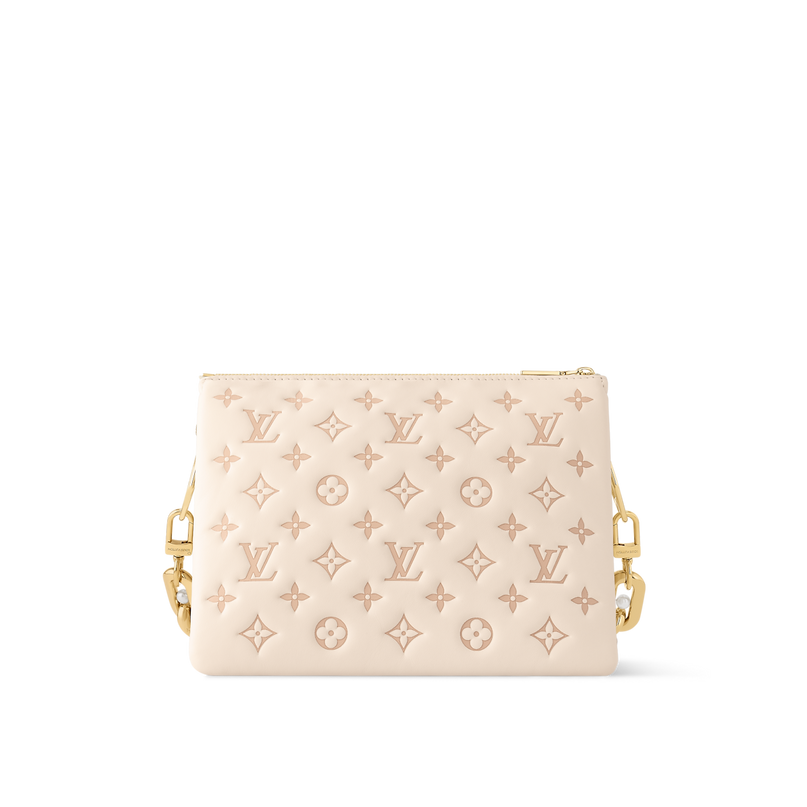 Sac Coussin PM - LV - Blanc Rose