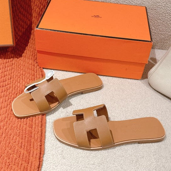 Hermes - Claquettes Gold