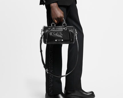 Sac Keepall Cargo Bandoulière 25 - LV - Noir