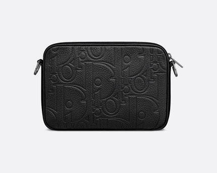 Triple Pouch Saddle Dior - Noir