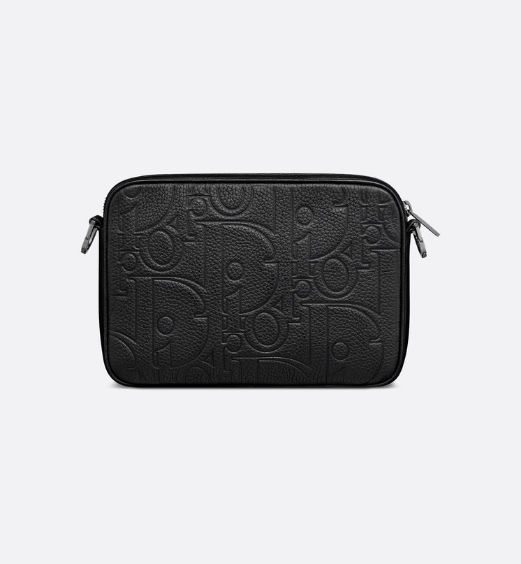 Triple Pouch Saddle Dior - Noir
