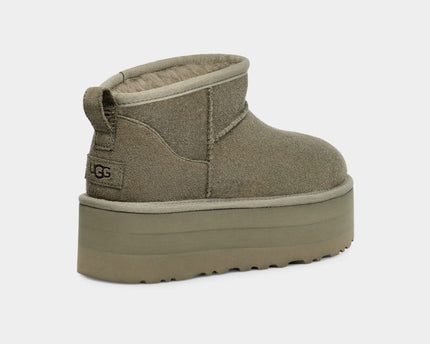 Botte UGG Classic Ultra Mini À Plateforme - Vert